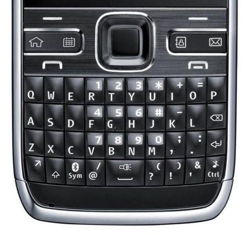 Nokia E72 Navi Zodium Black фото 3